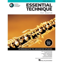 Oboe - Book #3 - Essential Elements for Band w/ EEi
