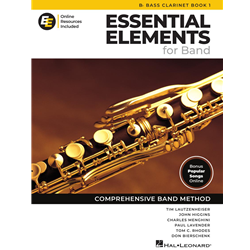 Bb Bass Clarinet - Book #1 - Essential Elements for Band w/ EEi