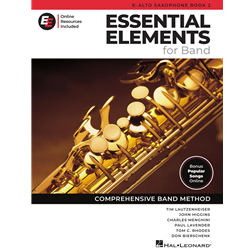 Alto Sax - Book #2 - Essential Elements for Band w/ EEi