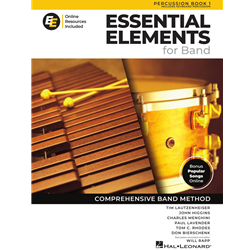 Percussion - Book #1 - Essential Elements for Band w/ EEi