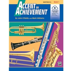 Baritone / Euphonium BC - Accent on Achievement - Book 1