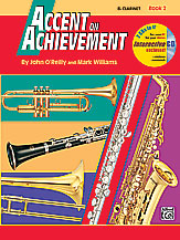 Clarinet - Accent on Achievement - Book 2