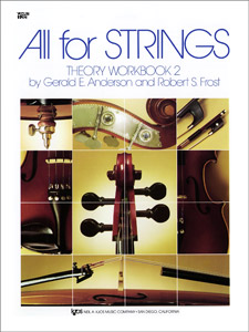 All for Strings - Violin- Theory Workbook - Book 1