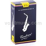 Saxophone (Alto) Reeds - #3.5 - Box of 10 - Vandoren