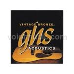 VNM GHS Acoustic Guitar Strings - Vintage Bronze Medium 13-56