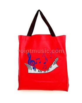 Music Treasures 500214 Red Piano Note Bag